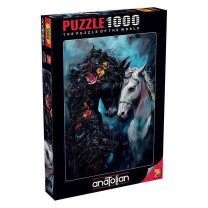 Anatolian Puzzle Siyah Beyaz 1000 Parça