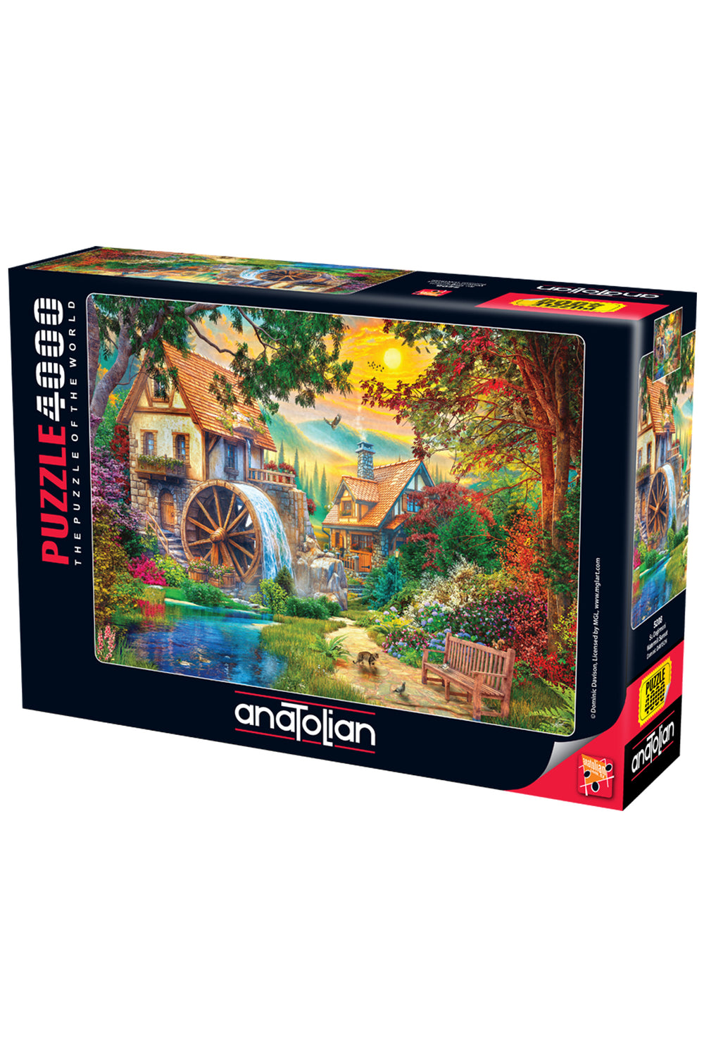 Anatolian Puzzle Su Değirmeni 4000 Parça