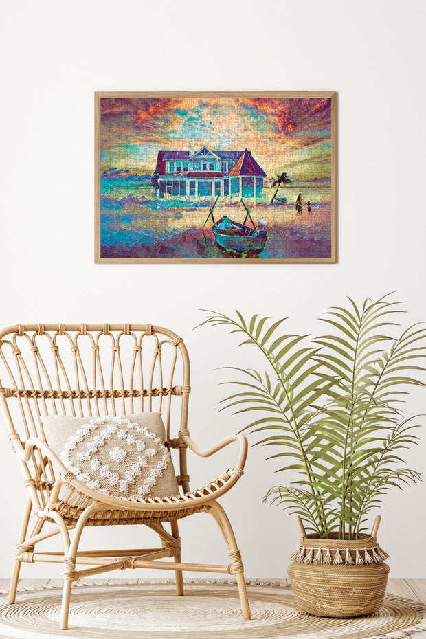 Anatolian Puzzle Tatil Evi 500 Parça