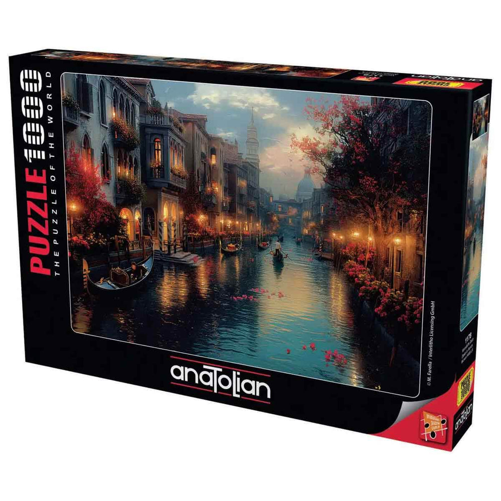 Anatolian Puzzle Venedik te Gece 1000 Parça