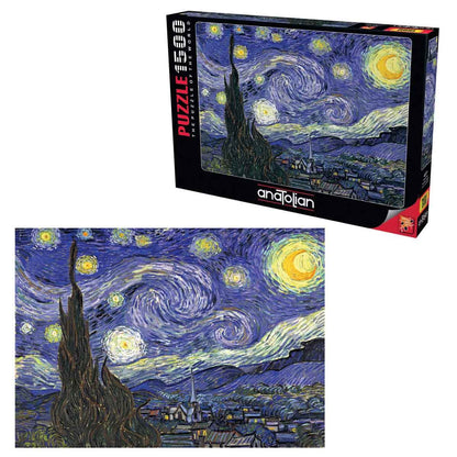 Anatolian Puzzle Yıldızlı Gece 1500 Parça