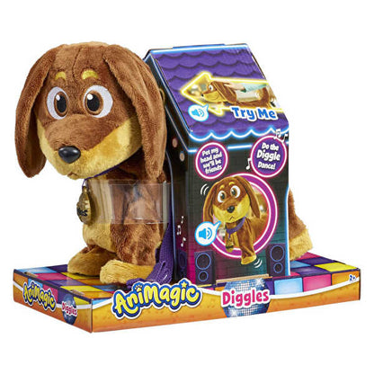 Animagic İnteraktif Peluş Köpek Diggles