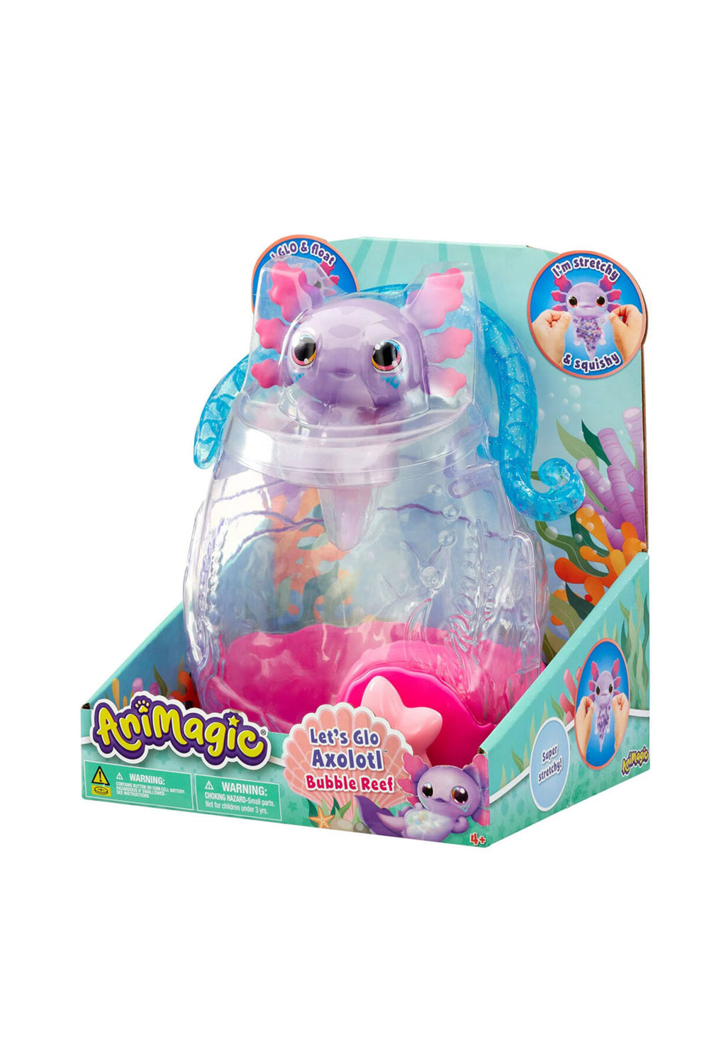 Animagic Işıldayan Axolotl Baloncuklu Oyun Evi