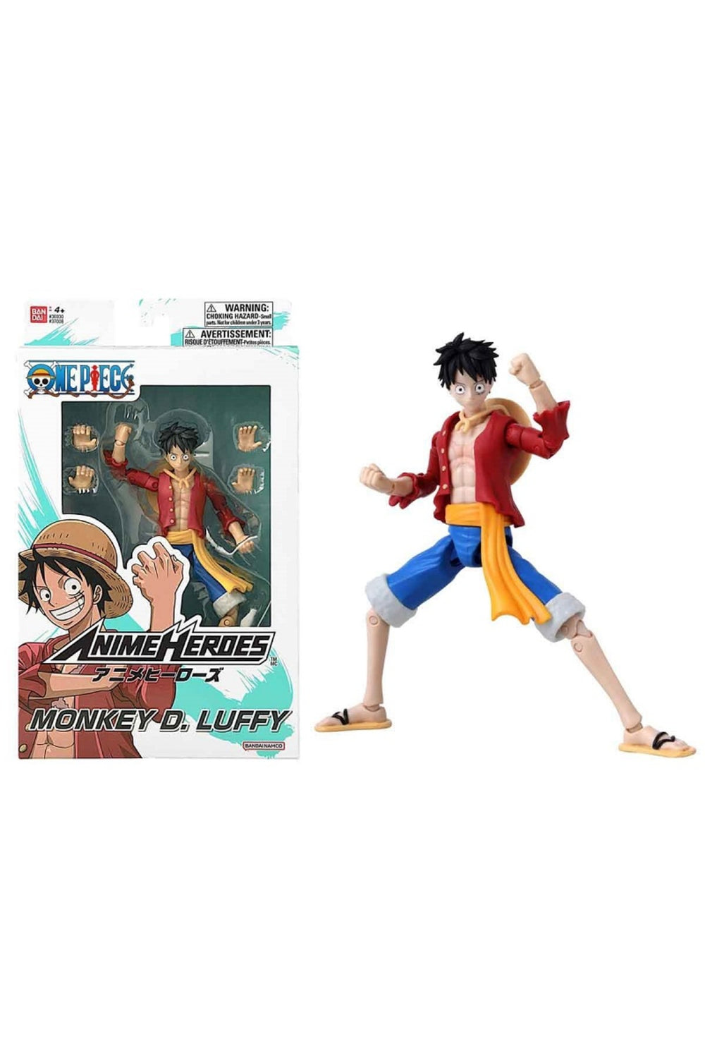 Anime Heroes One Piece Monkey D. Luffy Figür