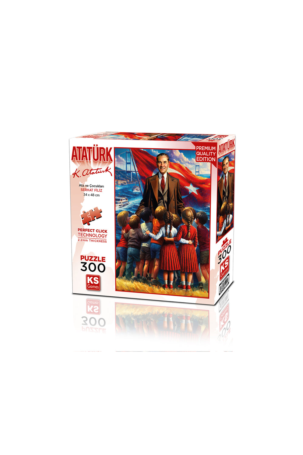 Ata ve Çocukları Puzzle 300 Parça