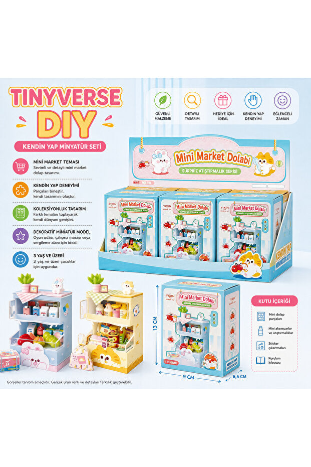 Atıştırmalık Dolabı Kendin Yap Seti