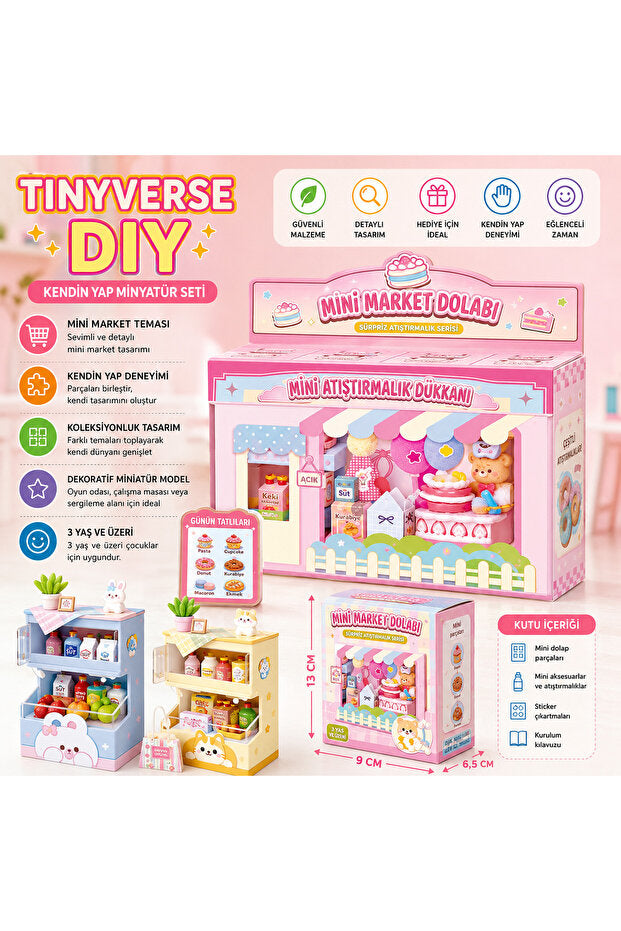 Atıştırmalık Dolabı Kendin Yap Seti