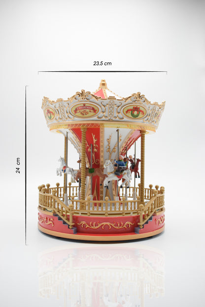 Atlıkarınca Yılbaşı Süs 24 cm
