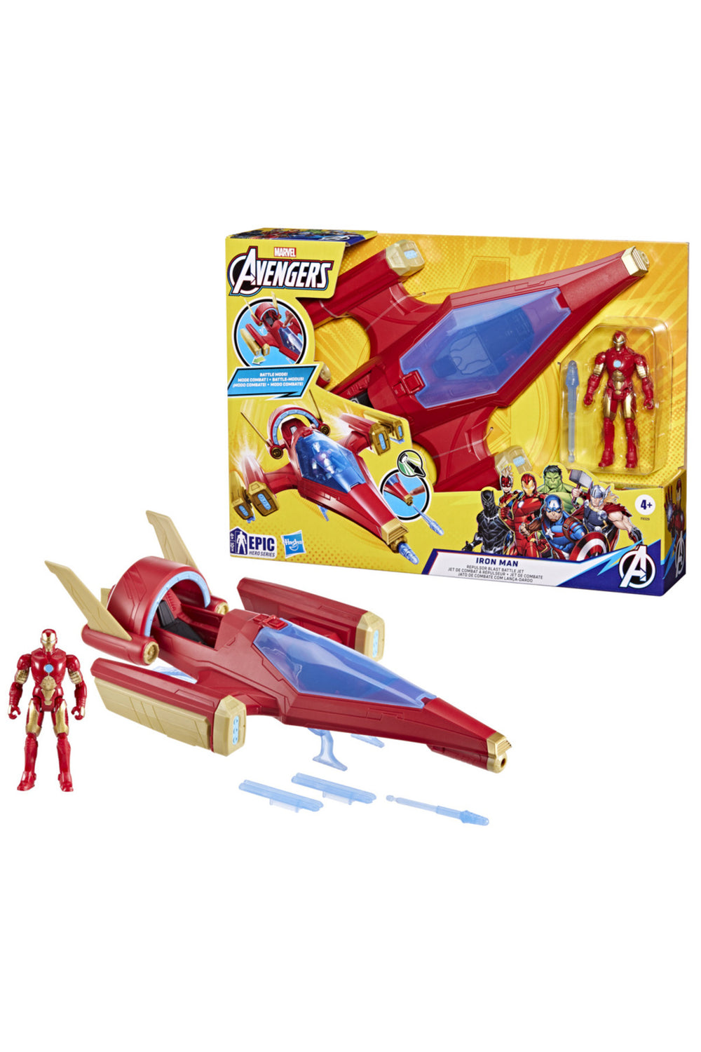 Avengers Iron Man Repulsor Blast Battle Figür