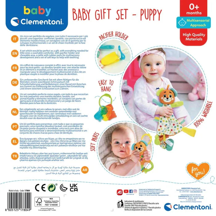 Baby Clementoni Bebek Hediye Seti Köpekçik