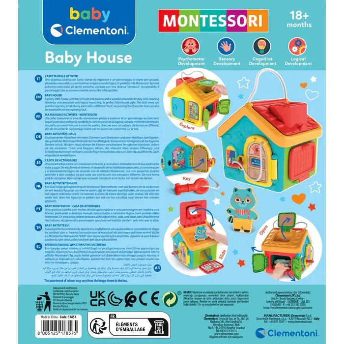 Baby Clementoni Montessori Aktiviteli Ev