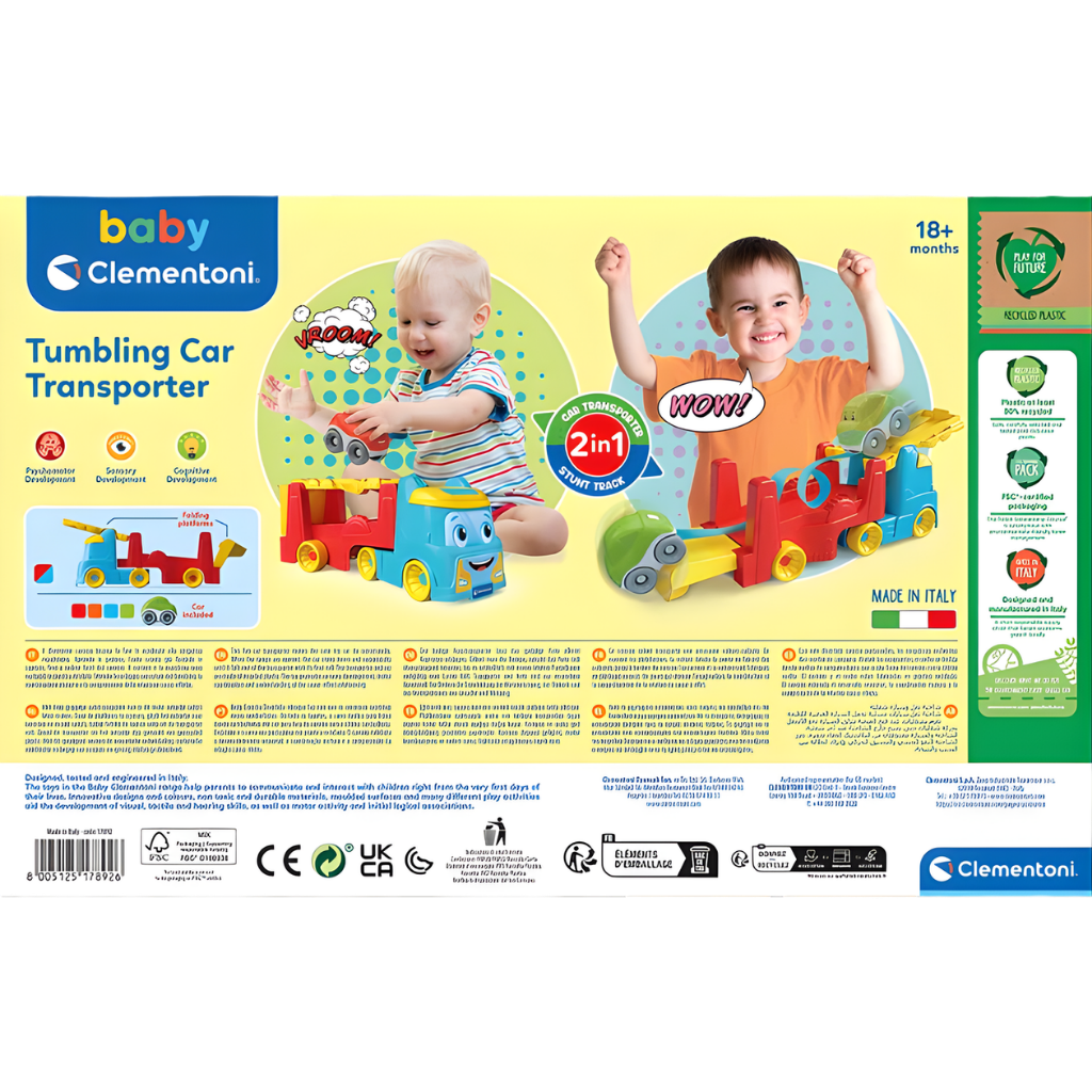 Baby Clementoni Taklacı Arabalar Çekici Kamyonu