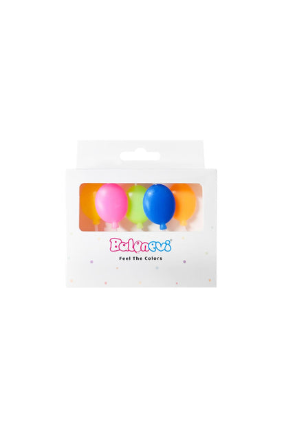 Balonevi Balon Şekilli Mum Pastel 5li