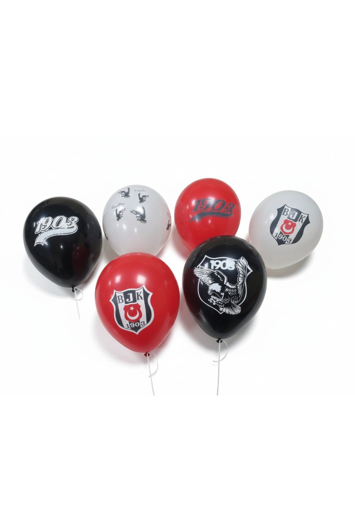 Balonevi Beşiktaş Balon 6lı