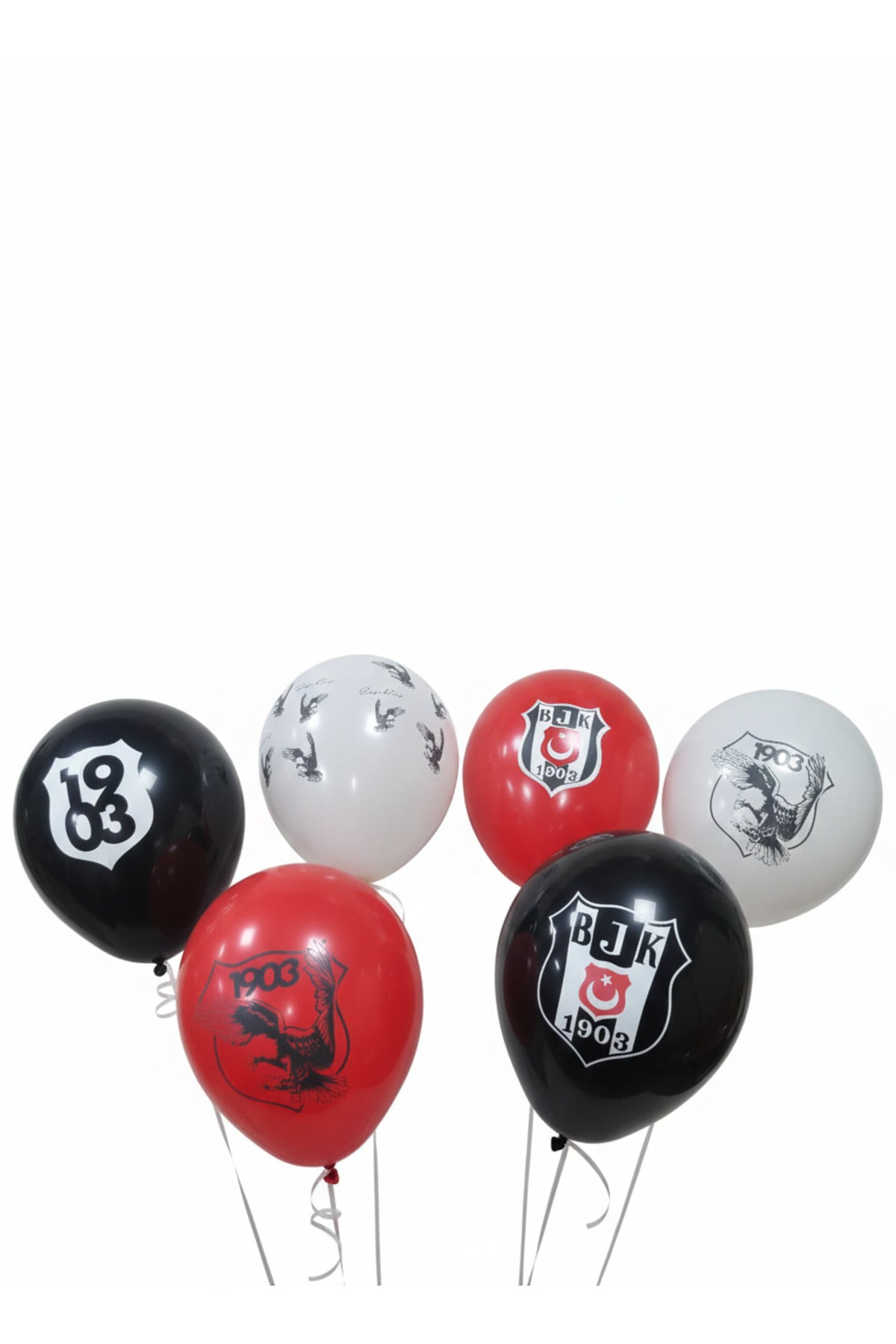 Balonevi Beşiktaş Balon 6lı