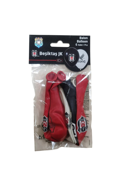 Balonevi Beşiktaş Balon 6lı