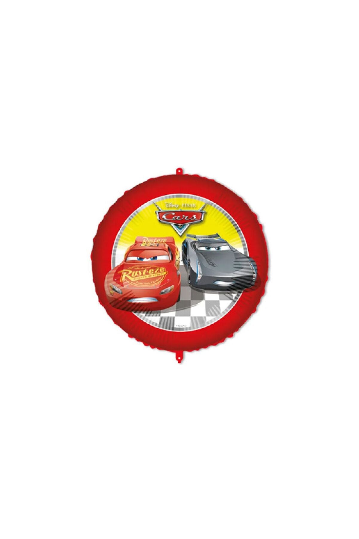 Balonevi Cars Folyo Balon Yuvarlak 46 cm
