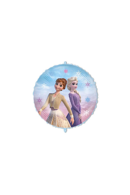 Balonevi Frozen Folyo Balon Yuvarlak 46 cm
