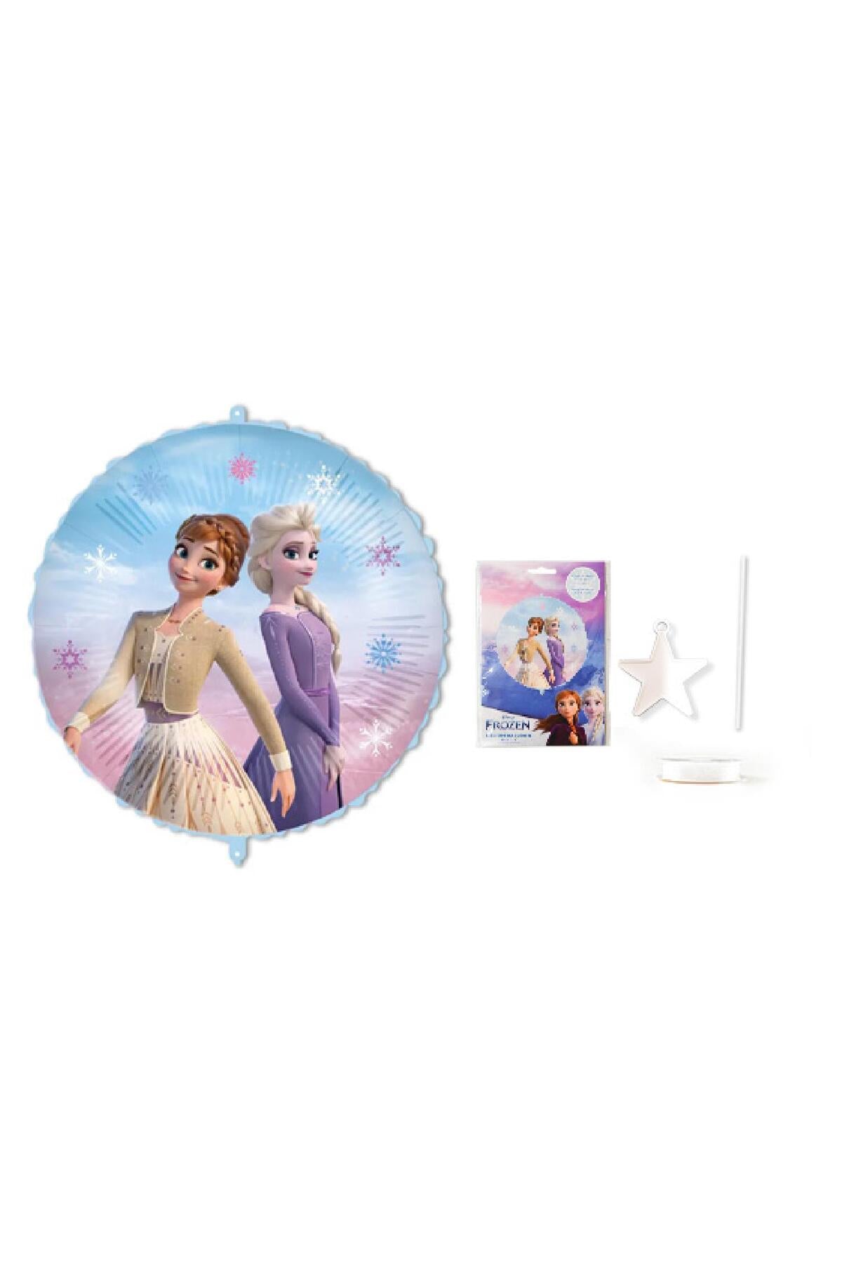 Balonevi Frozen Folyo Balon Yuvarlak 46 cm