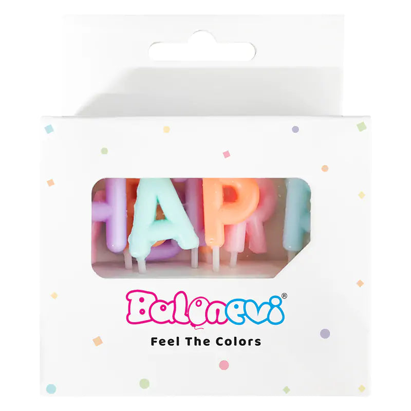 Balonevi Happy Birthday Makaron Mum