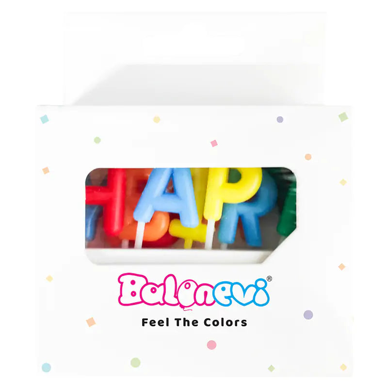 Balonevi Happy Birthday Mum Pastel