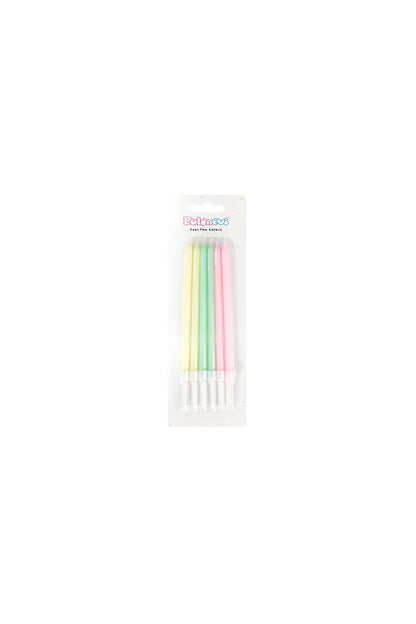 Balonevi Makaron Karışık Mum 6lı
