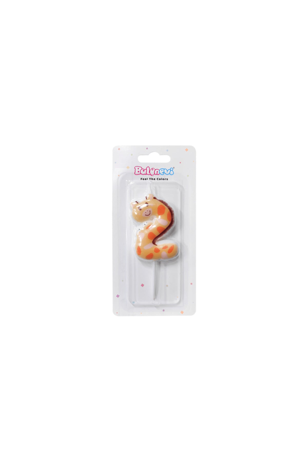 Balonevi Mum 2 Rakamlı- Zürafa