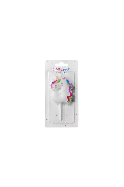 Balonevi Mum 3 Rakamlı- Unicorn