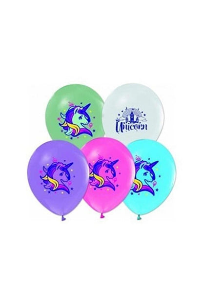 Balonevi Unicorn Balon Seti 8li