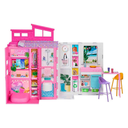Barbie Bebek ve Portatif Tatil Evi
