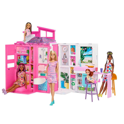 Barbie Bebek ve Portatif Tatil Evi