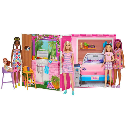 Barbie Bebek ve Portatif Tatil Evi