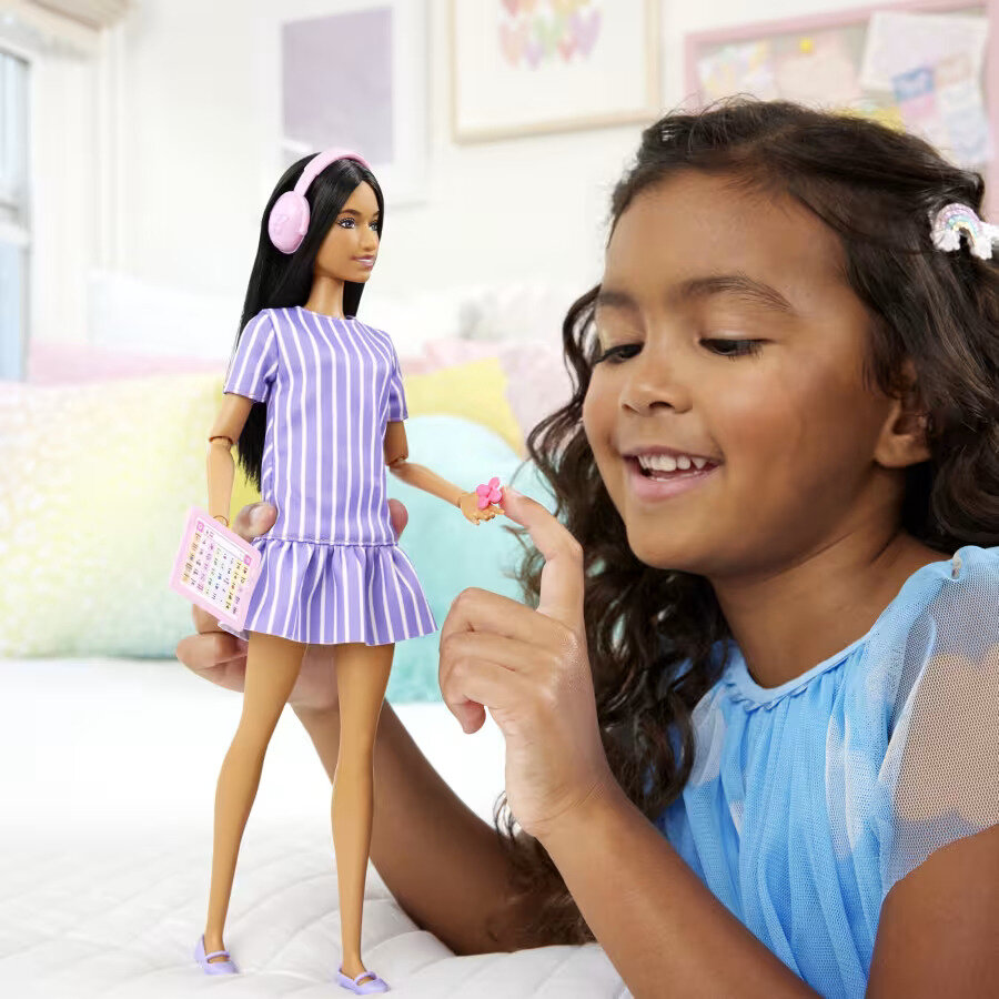 Barbie Büyüleyici Parti Bebek Fashionistas Mor
