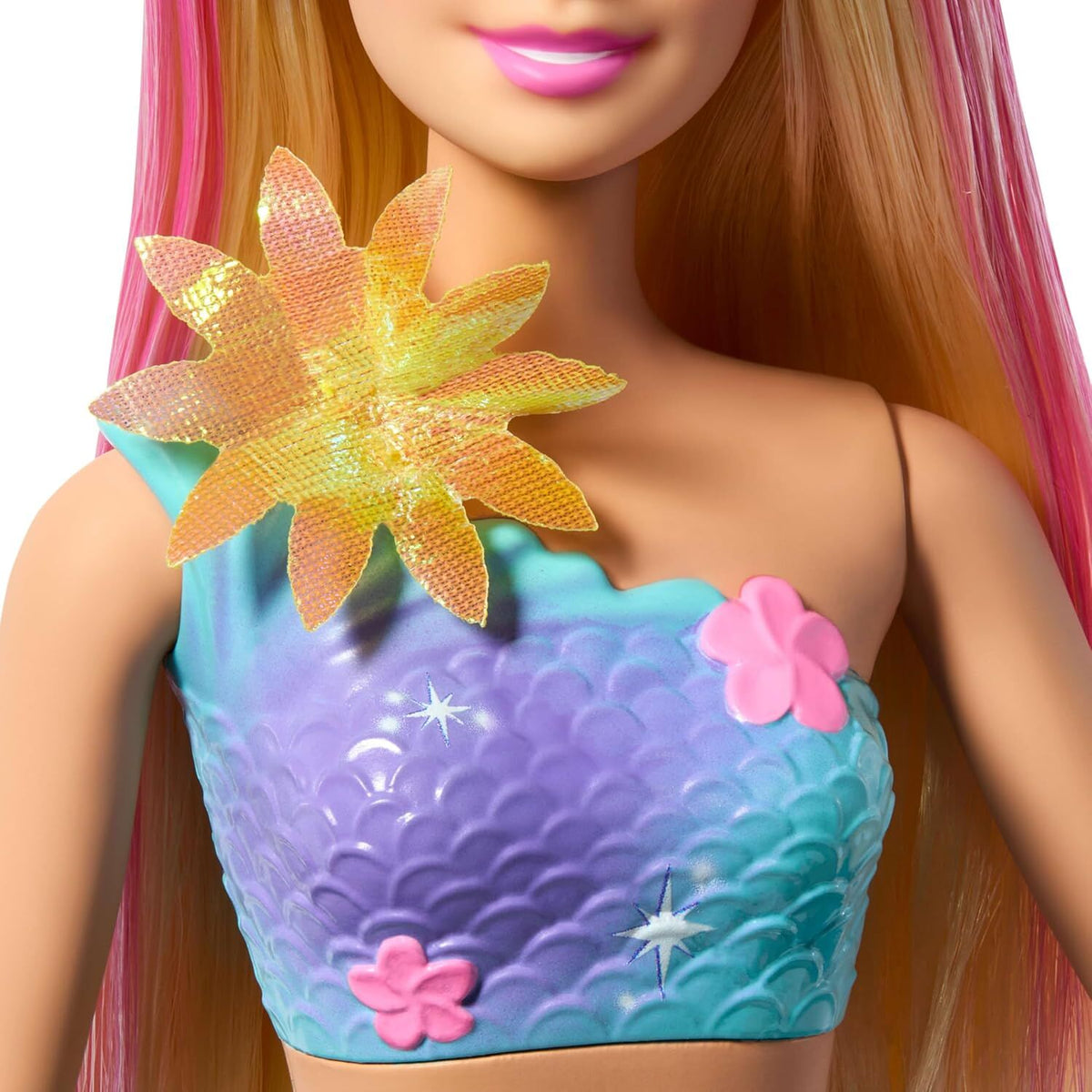 Barbie Büyülü Çiçekler Deniz Kızı Bebeği