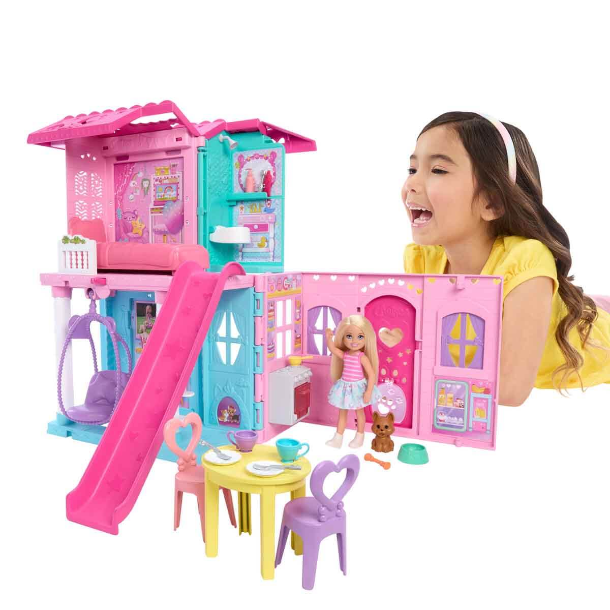 Barbie Chelsea Açılır Bebek Evi Oyun Seti