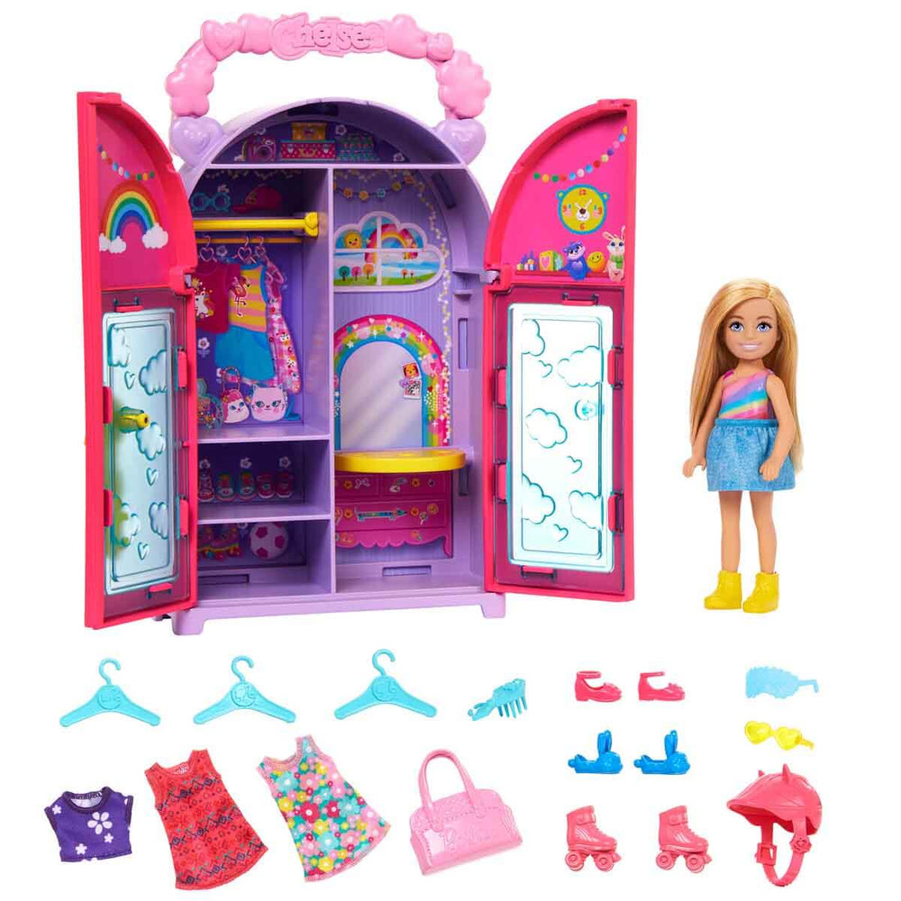 Barbie Chelseanin Gardrobu Oyun Seti