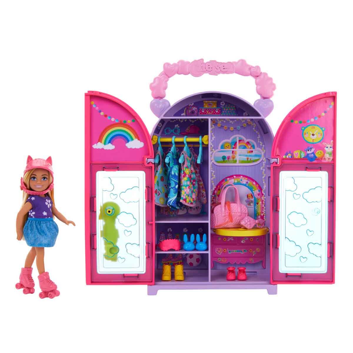 Barbie Chelseanin Gardrobu Oyun Seti