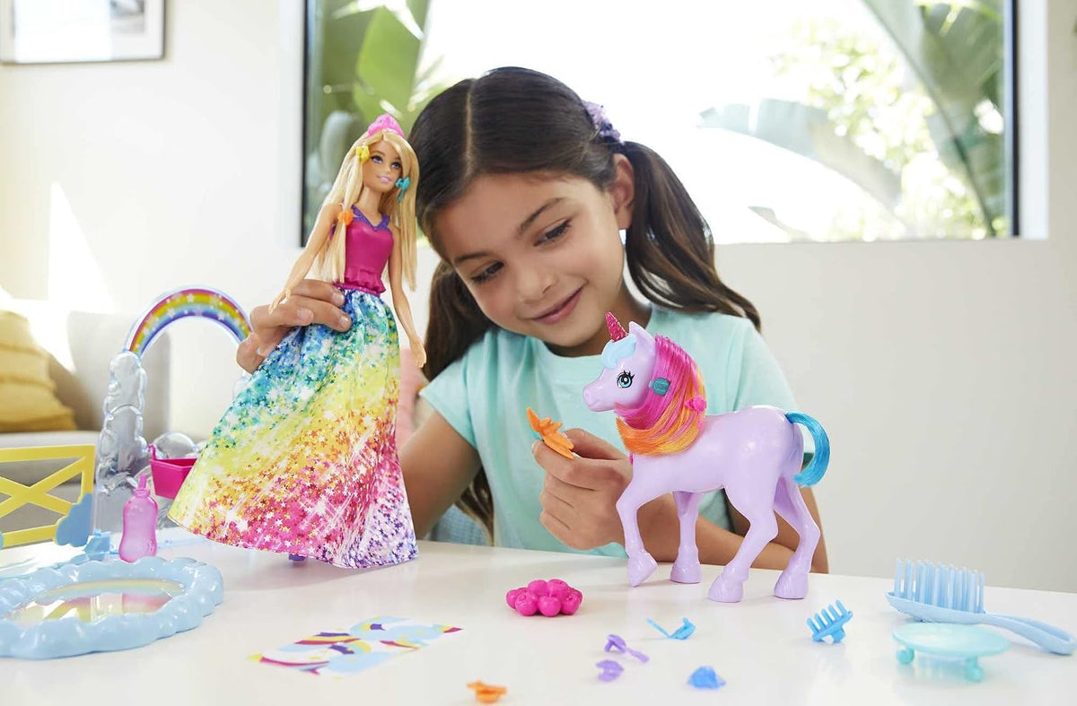 Barbie Dreamtopia Bebek ve Tek Boynuzlu At
