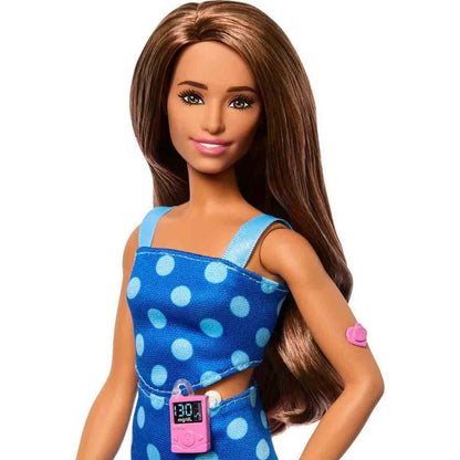 Barbie Fashionista Blue Polka Dot