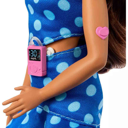 Barbie Fashionista Blue Polka Dot