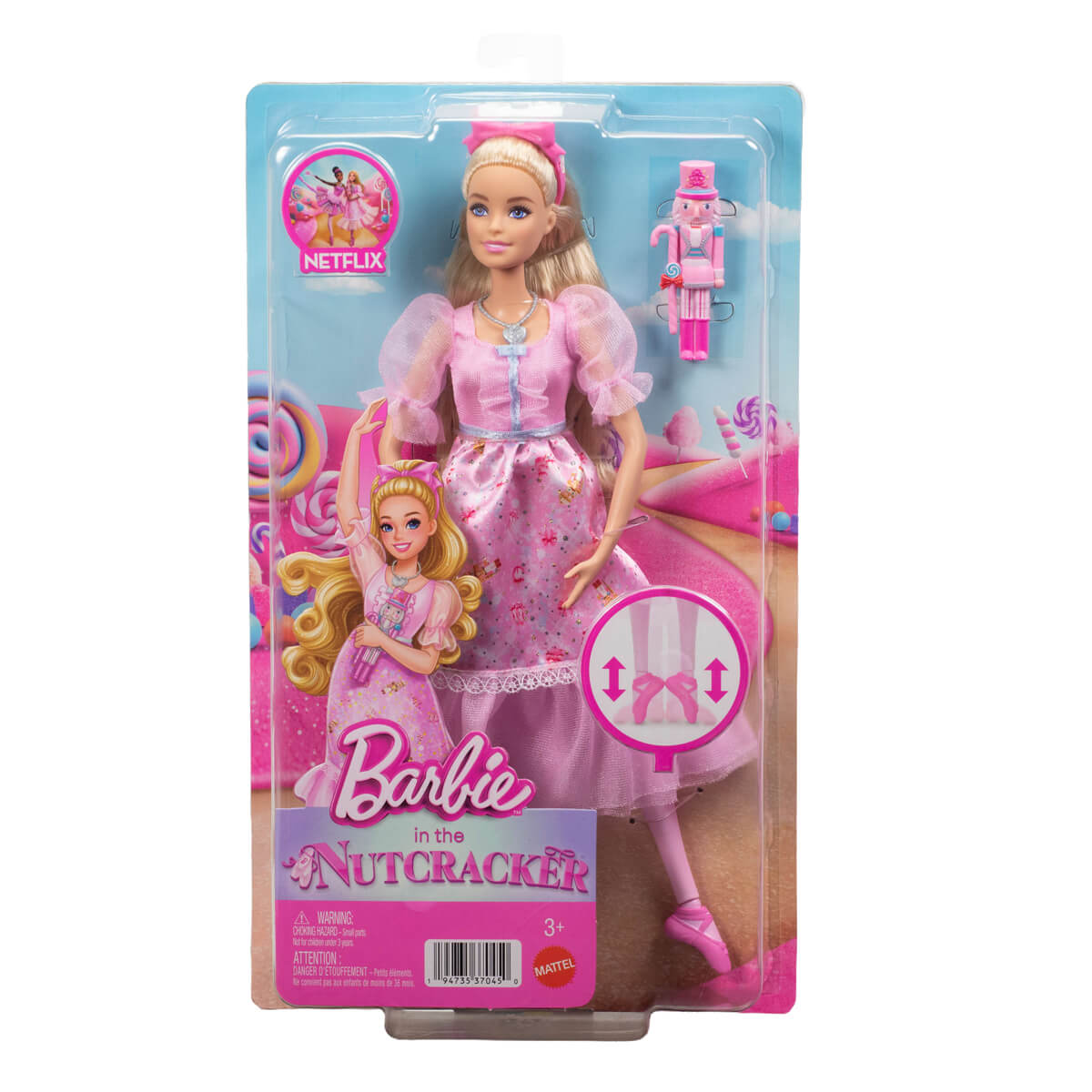 Barbie Fındıkkıran Balesi Clara Bebek JLW51