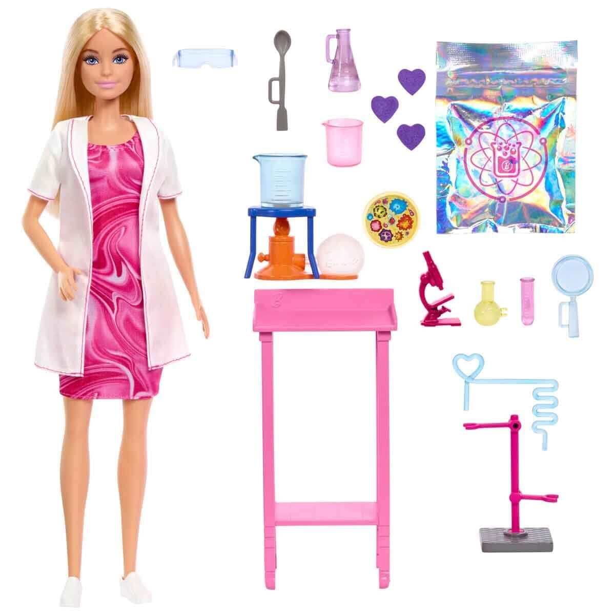 Barbie Kariyer Oyun Setleri Bilim Uzmanı ve Aksesu