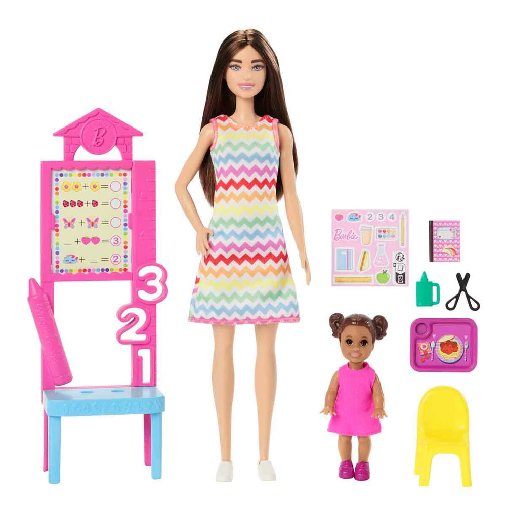 Barbie Kariyer Oyun Setleri Öğretmen Bebek