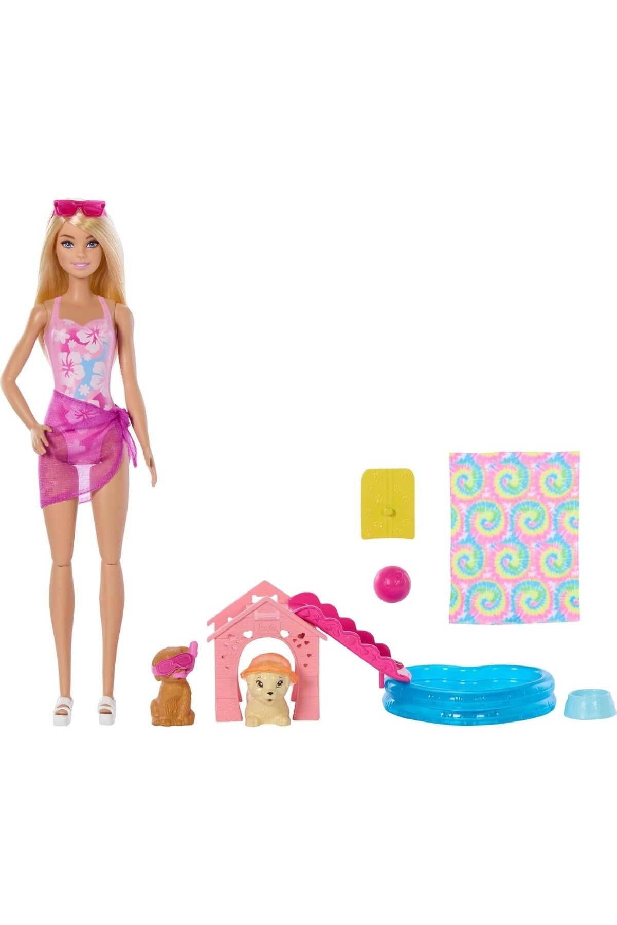 Barbie Köpekçikle Havuz Partisi