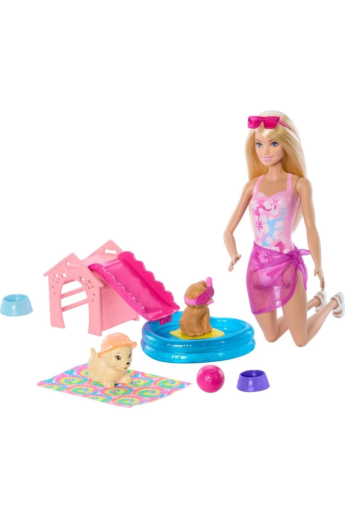 Barbie Köpekçikle Havuz Partisi