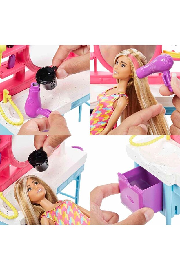Barbie Muhteşem Kuaför Oyun Seti