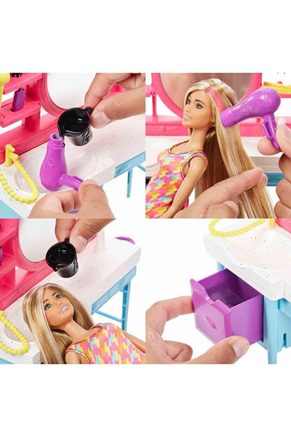 Barbie Muhteşem Kuaför Oyun Seti