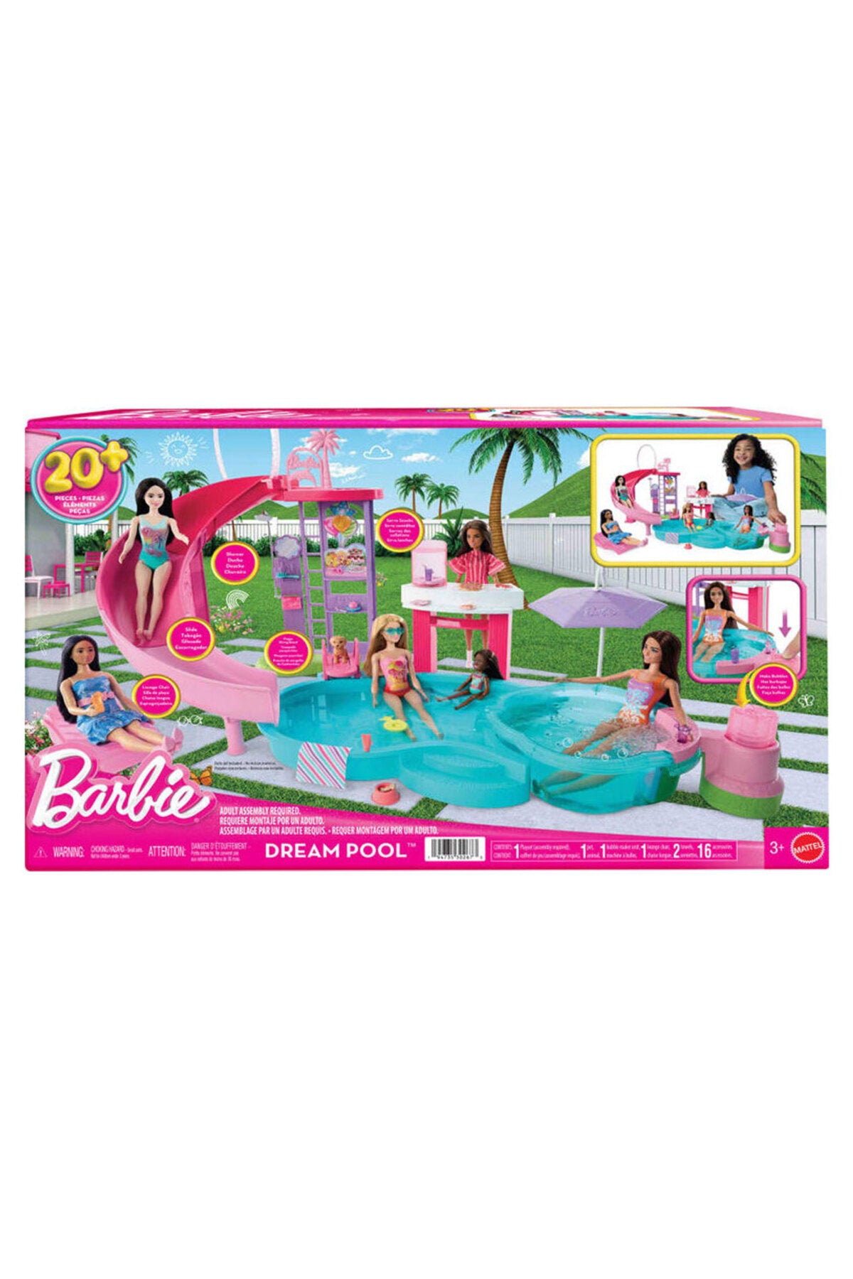 Barbie nin Rüya Havuzu Oyun Seti