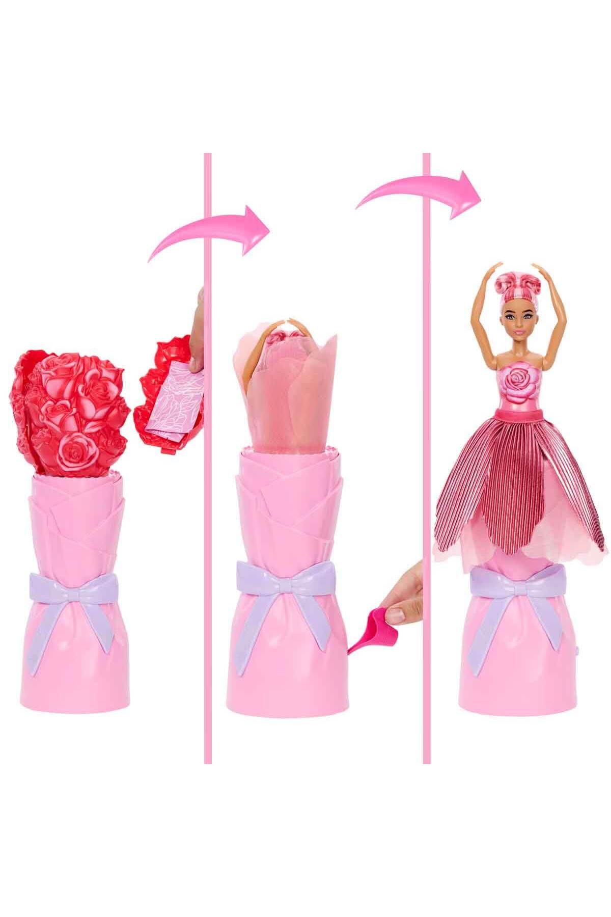 Barbie Petal Pop Bebek Kırmızı Gül