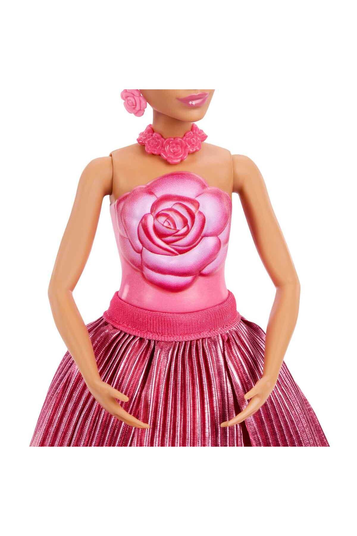 Barbie Petal Pop Bebek Kırmızı Gül